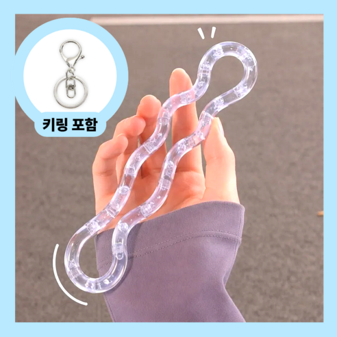 라이콘스 스트레스 해소 피젯 토이, 1개, 크리스탈