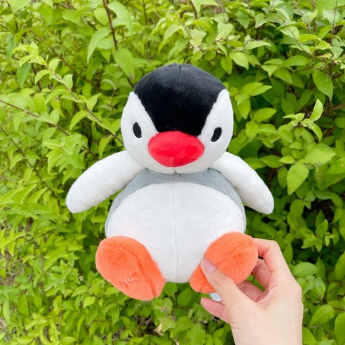오후꽃 PINGU 핑구 핑가 인형 중형 단품 펭귄, 1개