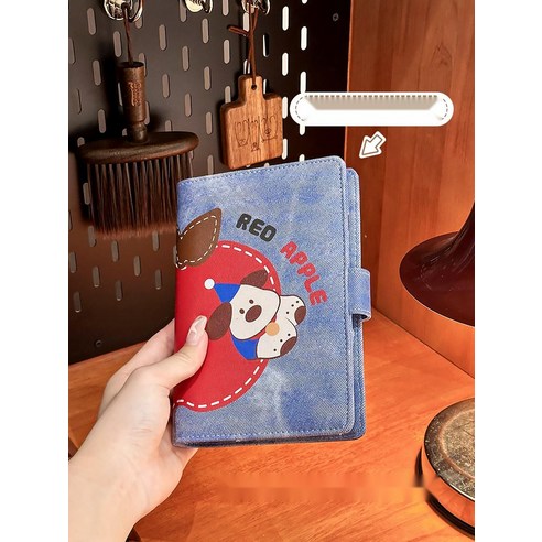 저축 챌린지 A6 다이어리 귀여운 캐릭터 디자인 예산 바인더 - 인식표/목걸이 | 쿠팡