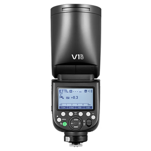 고독스 카메라 상단 장착형 휴대용 충전식 플래시, 1개, V1Pro O