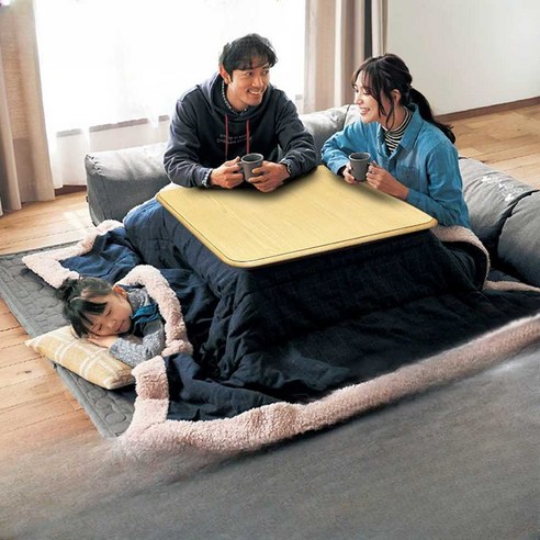 日本式コタツテーブル暖炉冬暖房テーブル布団カーペットヒーター, シカデ−オ-直射閣だ..., 1個 - チァッサング/伝統小盤 | クパン