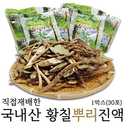 불로초황칠나라 황칠뿌리진액 황칠나무 뿌리 액기스, 30개, 70ml