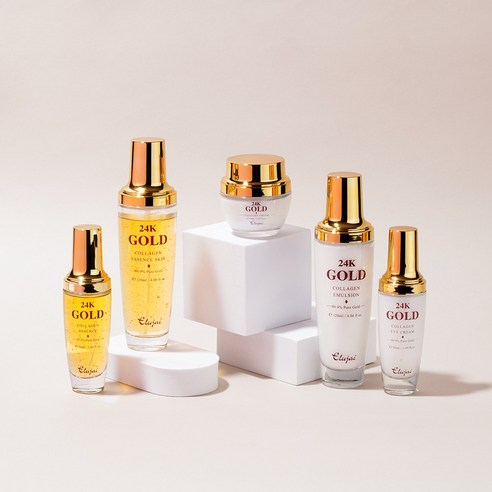 1+1 엘루자이 24K 골드 콜라겐 에멀전 로션 120ml 솔직 후기 | 피부 타입별 분석 - 상품 이미지 2