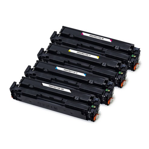 잉크다파라 HP 호환 토너 W2110A W2110X 세트, W2110X 재생토너 대용량 4색 세트, 1세트