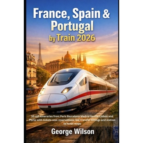(영문도서)France Spain & Portugal by Train 2026: 10 rail itineraries from Paris Barcelona... Paperback, Independently Published, English, 9798243235952