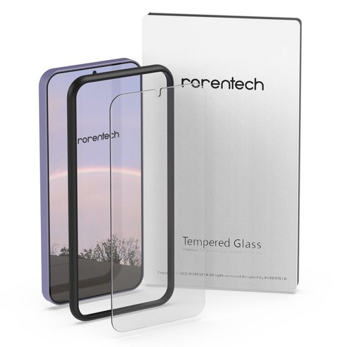 로랜텍 풀커버 지문인식 호환 강화유리 휴대폰 액정보호필름 갤럭시 S23플러스 × 1세트, 갤럭시 S23플러스 × 1세트 섬네일