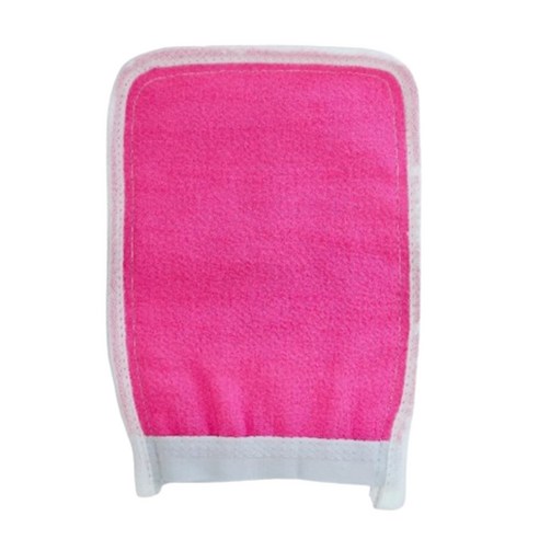 폴리코튼 양면 때타올 각질관리 목욕장갑 바디 각질 색상랜덤 1P 19cm, 1개
