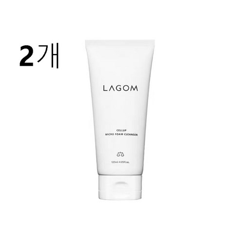 (라곰) 셀럽 마이크로 폼클렌저 더블기획, 120ml, 2개
