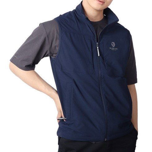 블랙야크워크웨어 S/S 여름 스판 메쉬 아웃도어 조끼