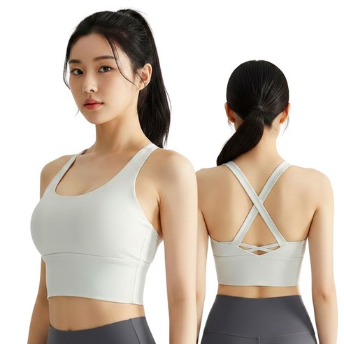 여름 스포츠 브라 하이서포트 러닝용 여성 탑브라