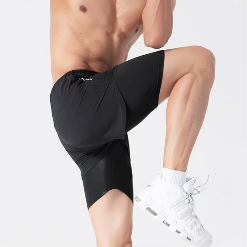 도도미아 투인원 일체형 레깅스 반바지 1+1 이미지 2