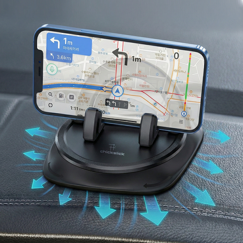 칙슬릭 360도회전 대시보드 차량 휴대폰거치대 실사용 후기 | 효과 있을까? 썸네일