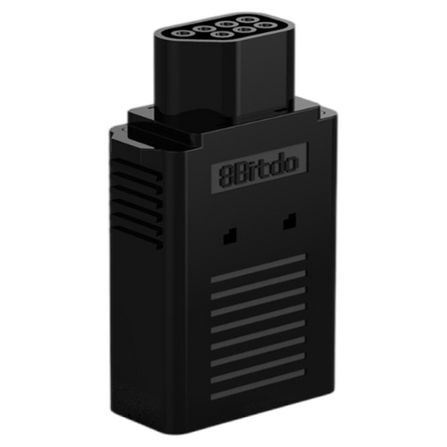 8BitDo 닌텐도 NES 전용 레트로 콘솔 블루투스 수신기 83AA, 1개, 블랙