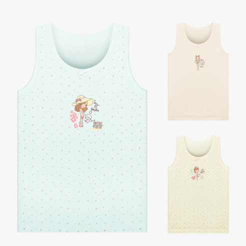 엠알키즈 스케치걸 여아 런닝 3종세트