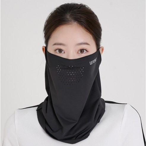 르포스 자외선차단 쿨 스포츠 골프 마스크 1+1 운동러 솔직 후기 | 실사용 리뷰 - 상품 이미지 2