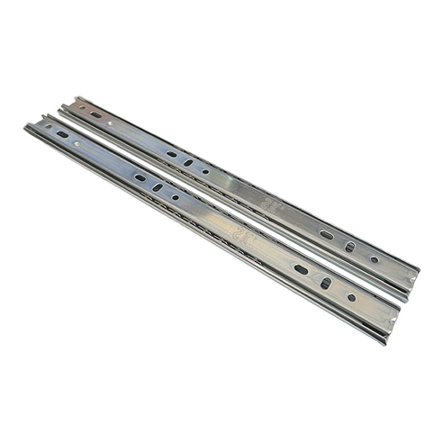 철부자 2단레일 일반형 서랍레일 서랍 서랍장 간편교체 볼레일, 3개, 450mm
