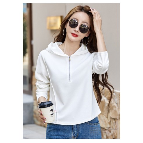 써니핏 여성 데일리 후드티 간절기 중년여성 빅사이즈 ( M~3XL ) S1031