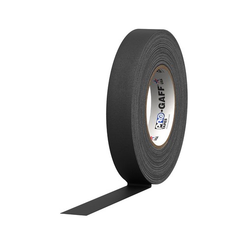 PRO GAFFER TAPE 끈적임 없는 1인치 프로게퍼테이프 (폭24mm x 길이23m) 블랙 - 카메라 관련용품 | 쿠팡