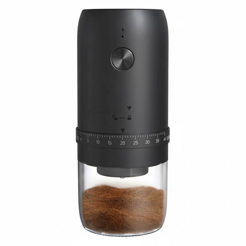 EUPZN 무선 커피 그라인더, 1개, 블랙, 70ml