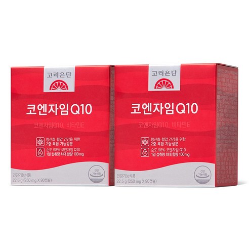 고려은단 코엔자임Q10, 90정, 2개
