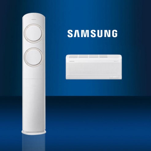 삼성 2IN1 스탠드 에어컨 인버터 19평+6평 AF60F19D11WRS Q9000 시리즈, 일반배관형