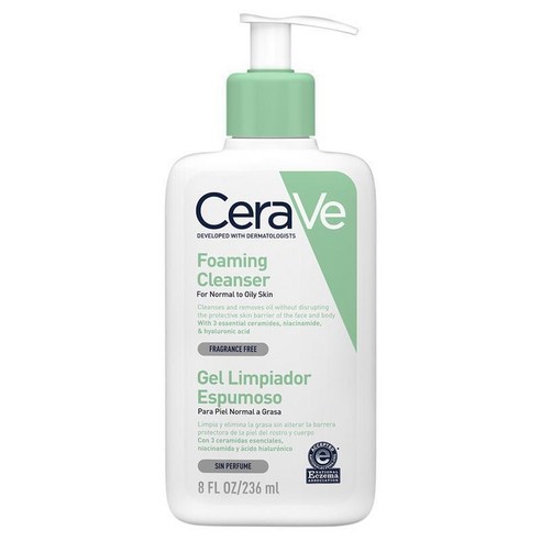 세라비 포밍 클렌저 236ml CeraVe Foaming Cleanser... 실사용 후기 | 효과 있을까? 썸네일