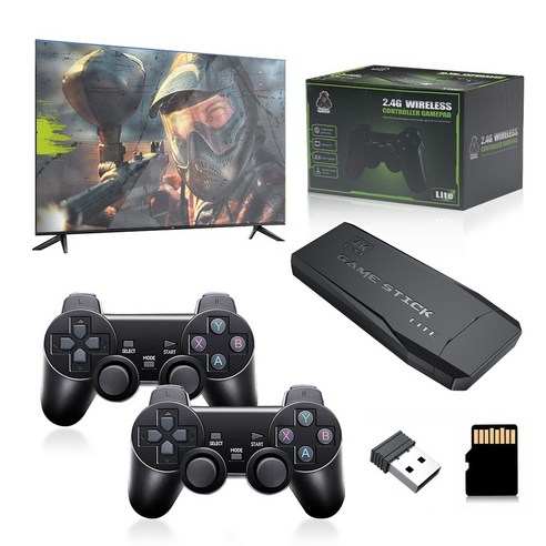 ANYOU 4K 레트로 게임기 20000종 게임 탑재 HDMI TV 연결 고전 오락실 추억 선물, M8