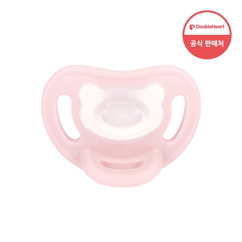 더블하트 쪽쪽이 소프트버디 스윗드림 실리콘, L, 스윗핑크, 1개