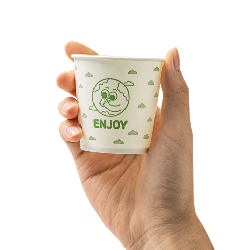 스파클 종이컵 185ml 이미지 2