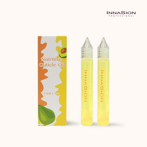 (1+1)이네이션 뉴트리티브 큐티클오일 튜브타입 15ml 2개입 1set, 2개