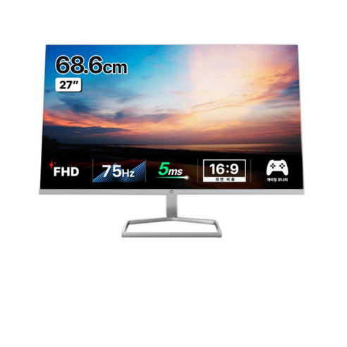 HP FHD IPS패널 모니터, HP M27Fw, 68.6cm
