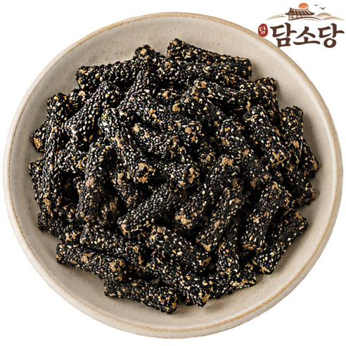[담소당] 구운 참마 흑임자 깨스틱 깨강정 오란다 참깨스틱 과자 참마칩 어르신 간식 선물, 420g, 2개