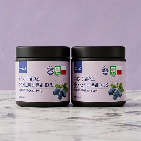 데일리초록 유기농 동결건조 하스카프베리 분말 100% 50g, 3개 이미지 3