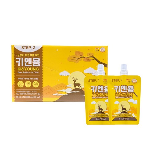 몸엔용 키엔용 유아 건강식품 80ml, 10개 맛있게 먹은 솔직 후기 - 상품 이미지 2