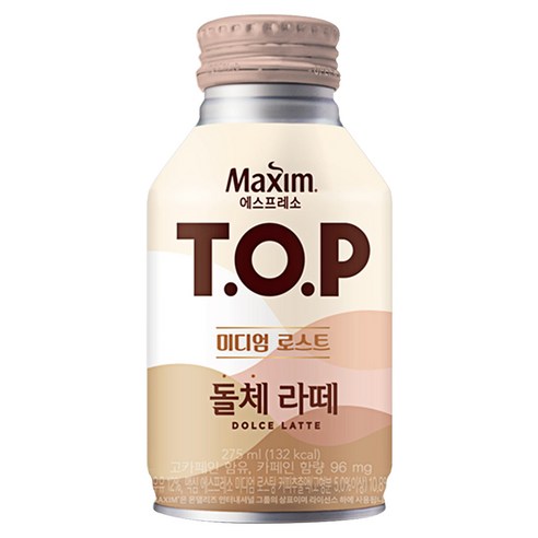 티오피 미디엄 로스트 돌체 라떼, 275ml, 24개