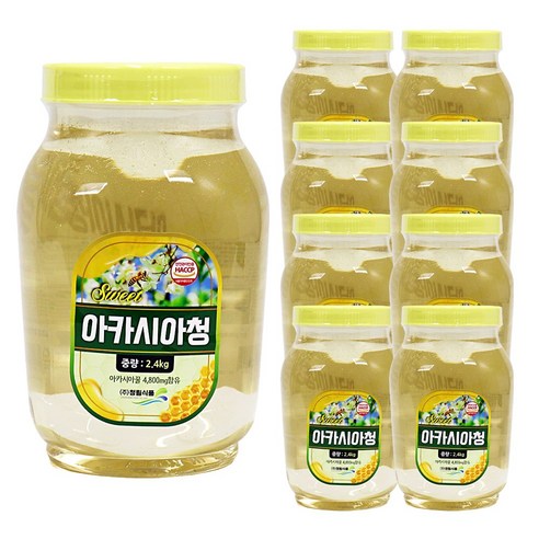 푸드올마켓_ 청림 sweet 아카시아청 2.4kg x 8개 한박스 2.4... 솔직 후기 | 실사용자 리뷰 분석 - 상품 이미지 1