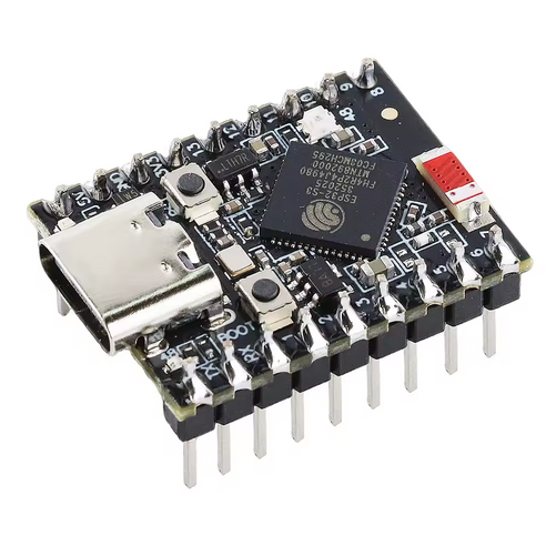 ESP32 Super Mini ESP32-S3 초소형 개발보드 핀헤더 납땜, 1개