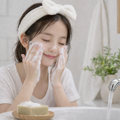 어성초 유황 비누 1+1 / 약산성 수제비누 / 세안 클렌징 샤워바 / 꽃순자연주의 이미지 4