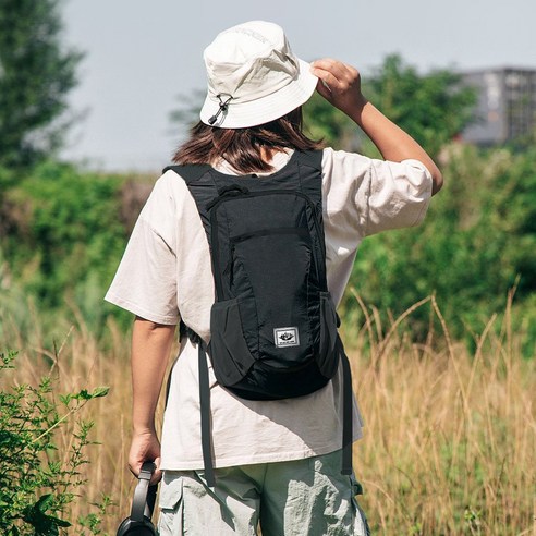 초경량 접이식 포켓 백팩 아웃도어 기능성 등산 가방 방수배낭 20L 엄선라이프 이미지 4