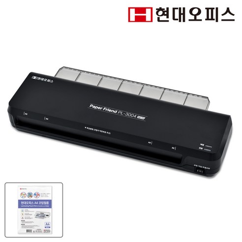 현대오피스 페이퍼프랜드 소형 가정용 A3코팅기, A3, PL-3004 PLUS