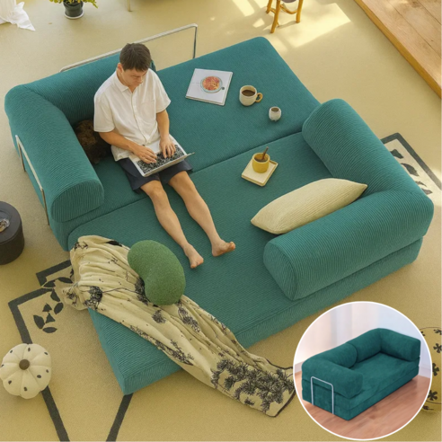 폴디 소파베드 모듈 접이식 쇼파 침대 겸용 데이베드 원룸 집순이 소파겸침대
