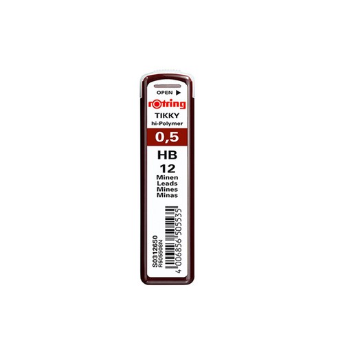 로트링 샤프심 0.5mm (2B B HB), B