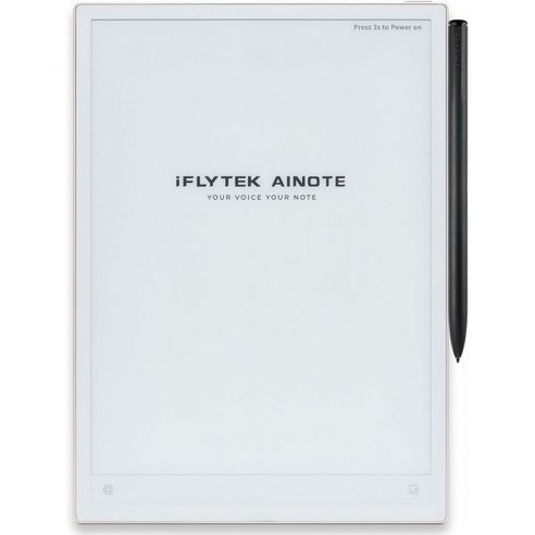 iflytek AINOTE 2 10.65인치 E 잉크 태블릿 ChatGPT 5 탑재 4.2mm 초박형 AI 필기 음성 텍스트 변환 16개 언어 지원 업무 회의 학습용 26998, AINOTE 2 White