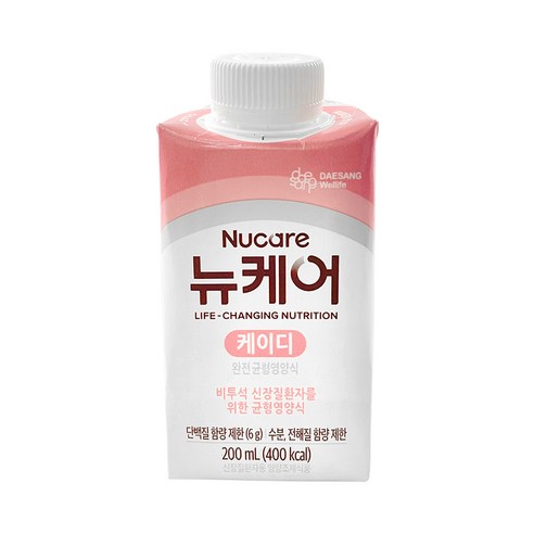 뉴케어 케이디 200mlx30개x2박스 비투석 신장질환 환자 영양식 20... 솔직 후기 | 실사용자 리뷰 분석 썸네일