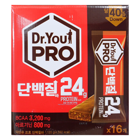 오리온 단백질바프로 70g 16개 70g, 16개 맛있게 먹은 솔직 후기 - 상품 이미지 1