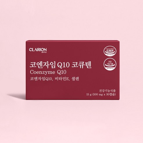 클라리온 클라리온 코엔자임 Q10 코큐텐 30캡슐, 30회분, 5개