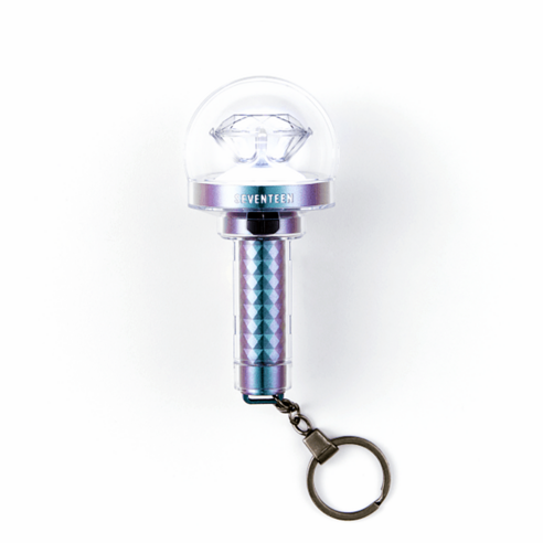[정품] 세븐틴10주년 응원봉 키링 - SEVENTEEN LIGHT STICK KEYRING Ver. 3 스타레나