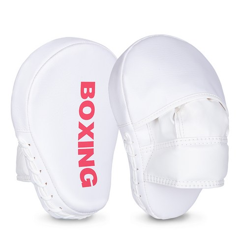GINGPAI 깅파이 복싱 손 미트 핸드패드 격투기 트레이닝 코치 손미트 BOXSB, 1개, 핑크