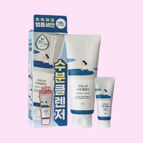 라운드랩 자작나무 수분 클렌저, 150ml, 1개