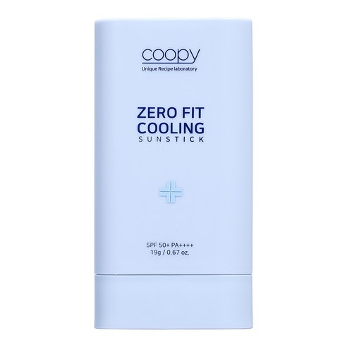 쿠피 끈적임없는 제로핏 즉각 쿨링 수분 선스틱 SPF50+ PA++++, 19g, 1개